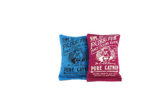 Cute & Whimsical Catnip Pillow Toy for Cats - USA Grown Catnip