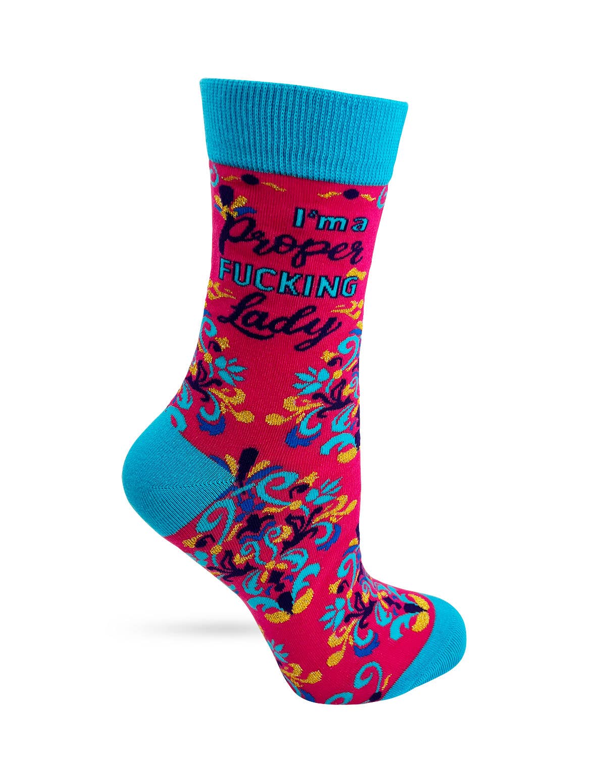 I'm a Proper F*cking Lady Women's Crew Socks