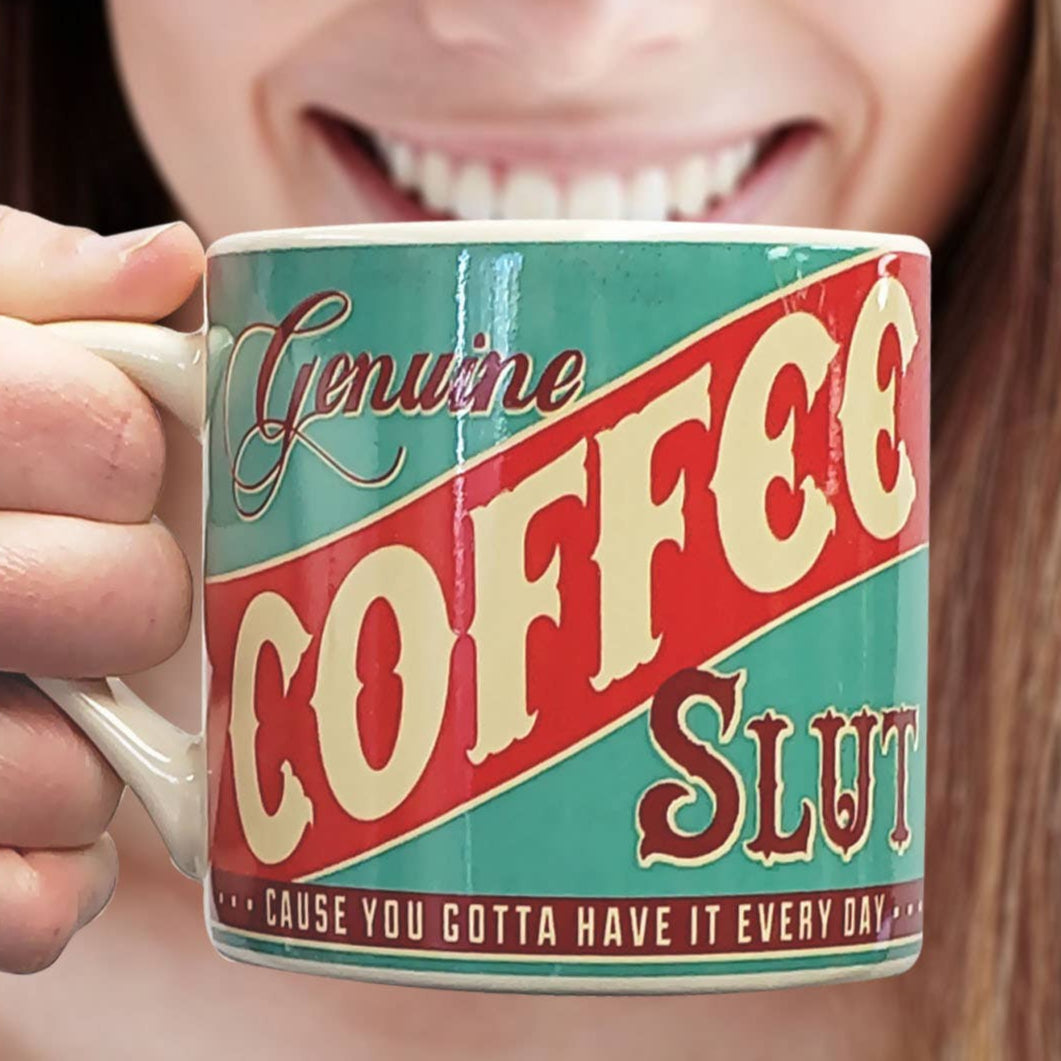 Porcelain Mug - Genuine Coffee Slut