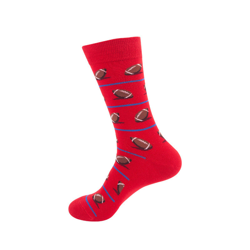 Medium tube skateboard couple socks 052 style
