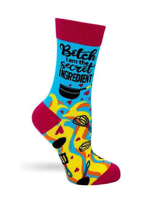 B*tch I am The Secret Ingredient Women's Crew Socks