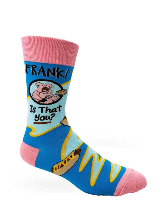 Frank Is That You? Men's Women's Novelty Crew Socks