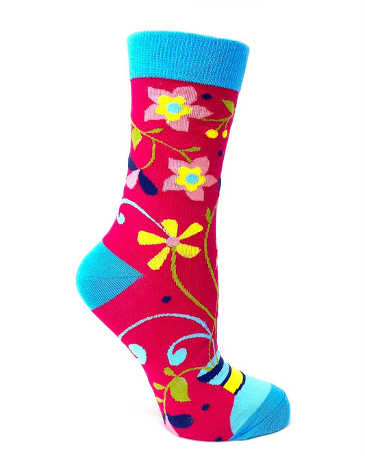 Funny Socks Classy Sassy and Bad Assy Women's Novelty Crew Socks