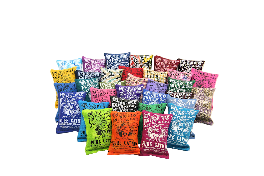 Cute & Whimsical Catnip Pillow Toy for Cats - USA Grown Catnip