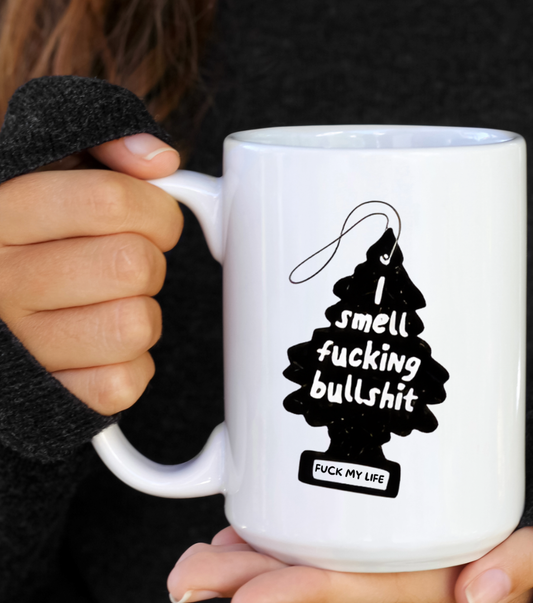 I Smell BS, Ceramic Mug - Dishwasher Safe by Handsome Sam's